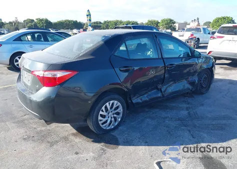 2018 Toyota Corolla Le из США, поврежденный, VIN 2T1BURHE6JC989656